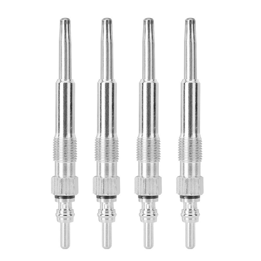 Pasamer 4-Piece Set Heater Glow Plugs Compatible with Audi A4 A5 A6 - OEM 0100266020 & 95517032090 - Perfect for Cold Weather Starts & Engine Performance