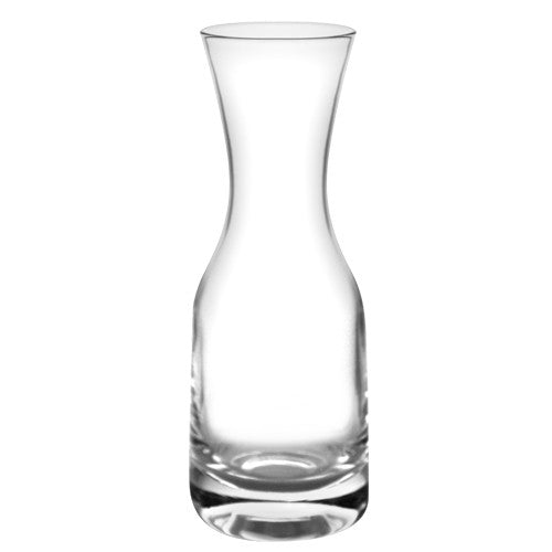 12.6oz Custom BarConic® Half Carafe - Elegant Glass Wine Decanter for Restaurants, Bars & Home Entertaining - Perfect for Serving Wine, Cocktails & Beverages in Style