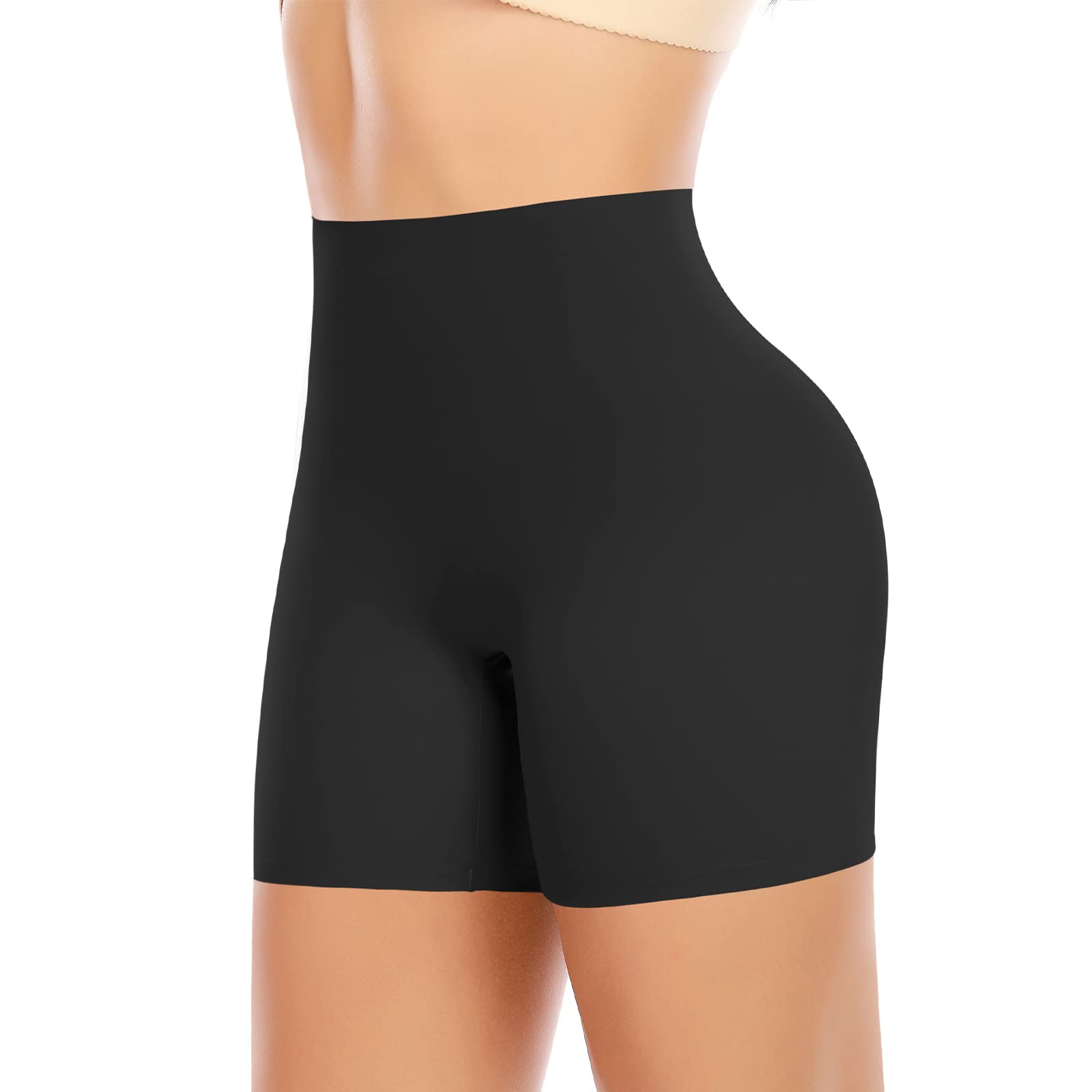 Seamless Shaping Boyshorts for Women - Tummy Control Shapewear Underwear - High Waist Panties for Smoothing & Slimming - Perfect Under Dresses, Skirts & Jeans