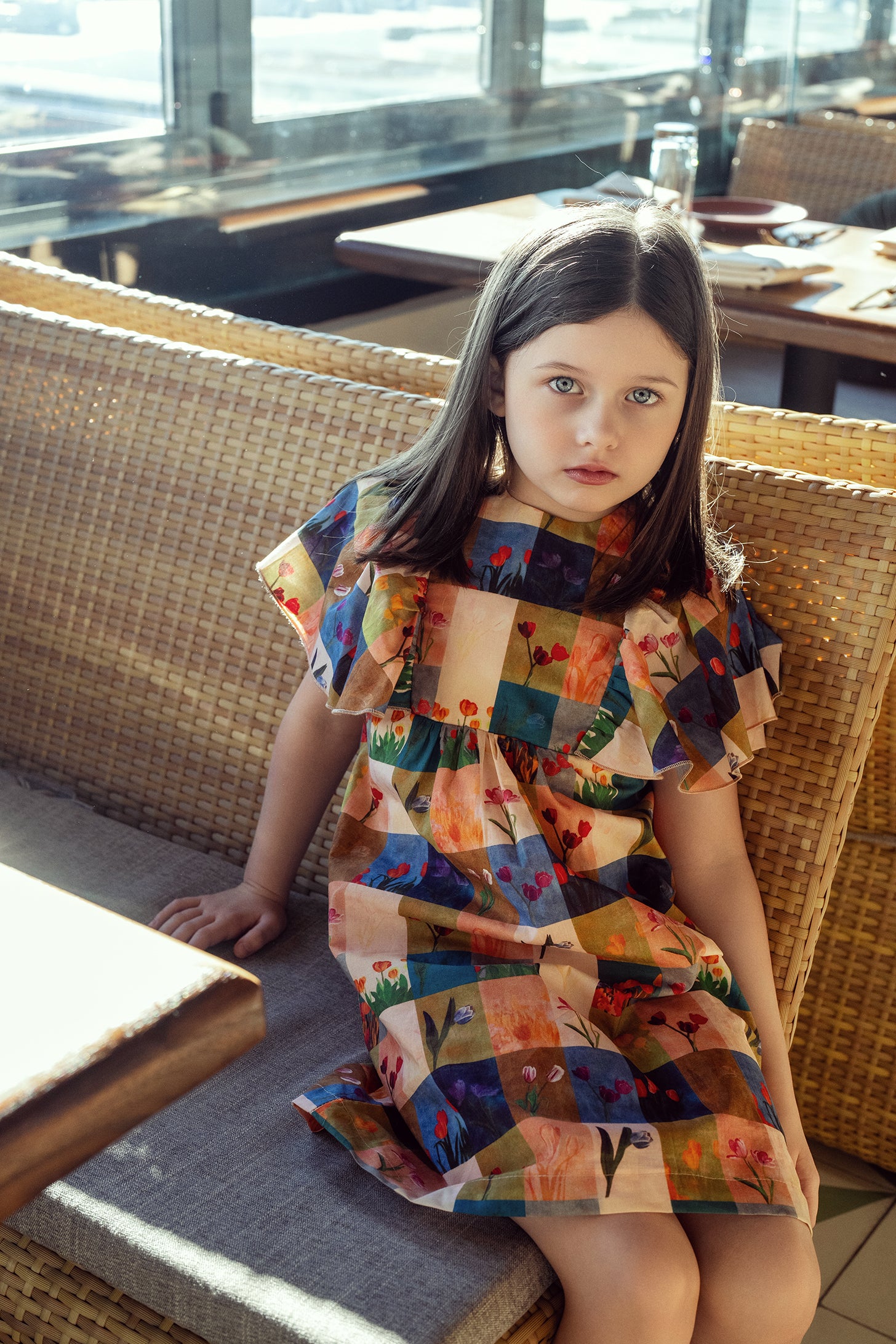 Stylish Tulip Printed Dress for Women - Floral Summer Dress for Casual Wear, Beach Outings & Date Nights