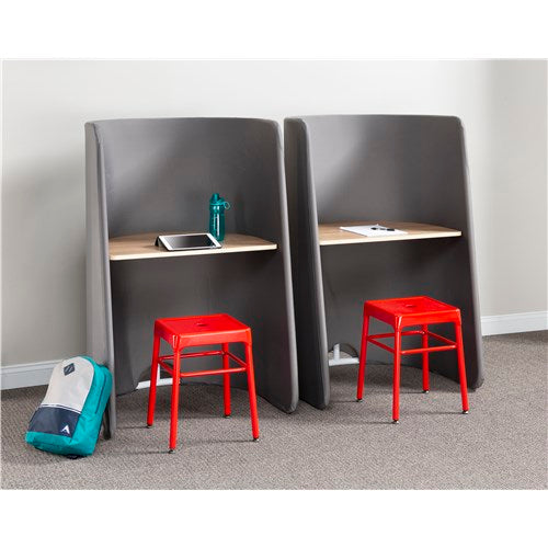 Safco Education 6604 Steel Guest Bistro Stool - Durable Metal Bar Stool for Classroom, Cafe & Restaurant Seating