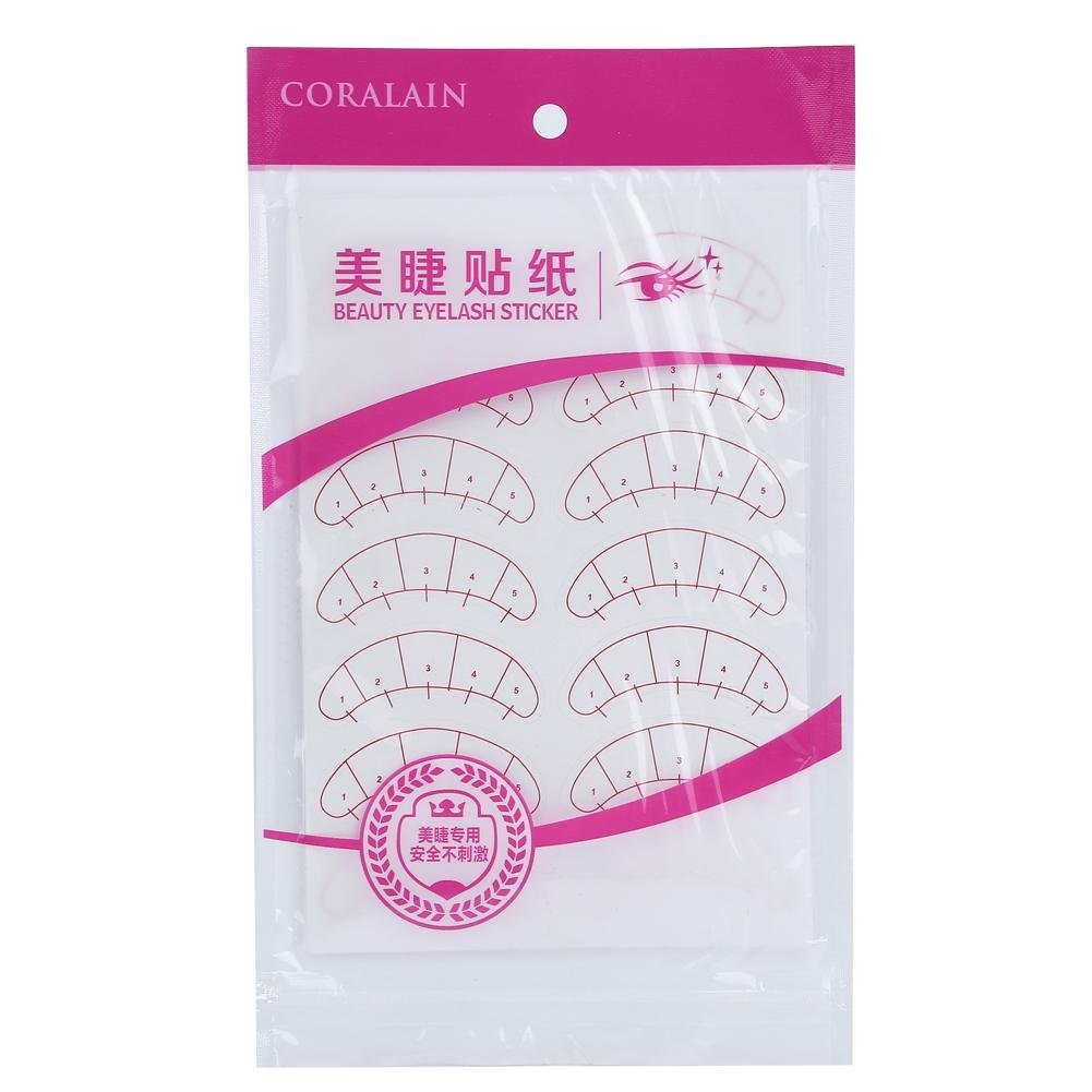 140 PCS Eyelash Extension Adhesive Stickers - Self-Adhesive Lash Isolation Pads & Positioning Patches for Professional Eyelash Extension Training - Perfect for Salon, Home Use & DIY Lash Artists