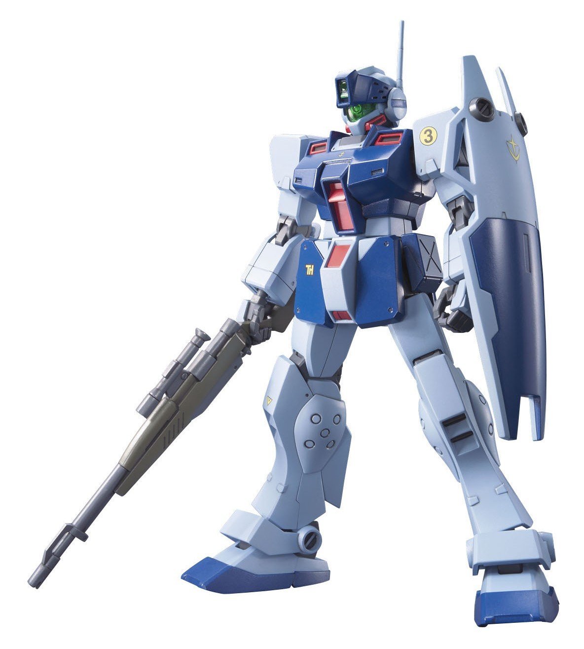 BANDAI Hobby GM Sniper II 1/144 Scale HGUC Model Kit - High Grade Universal Century Gundam Action Figure for Collectors & Anime Fans - Perfect for Display, Custom Painting & Diorama Building
