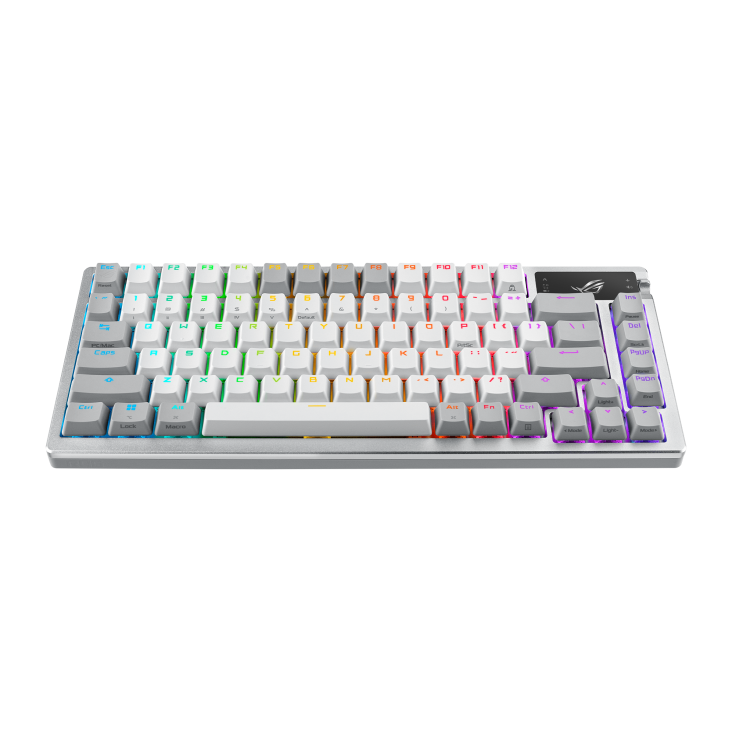 ASUS ROG AZOTH 75% Wireless Mechanical Gaming Keyboard - Hot-Swappable RGB Backlit, Bluetooth/Wired Custom Keyboard for PC & Mac - Perfect for Esports, Streaming & Office Work