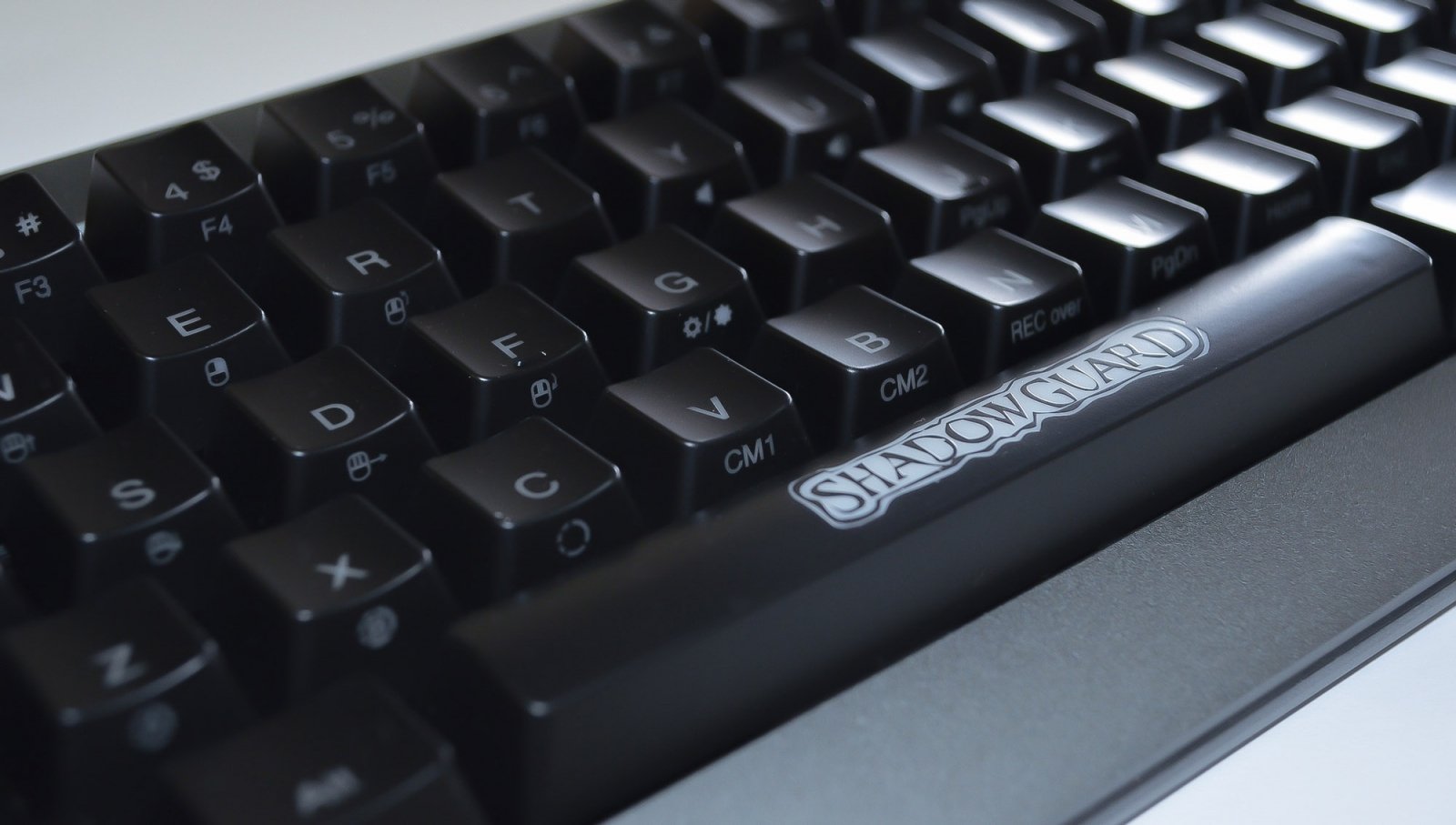 MK Shadow Guard Light Mechanical Gaming Keyboard with Cherry MX Red Switches - Fast & Responsive for PC, Mac, PS5, Xbox Gaming & Office Work