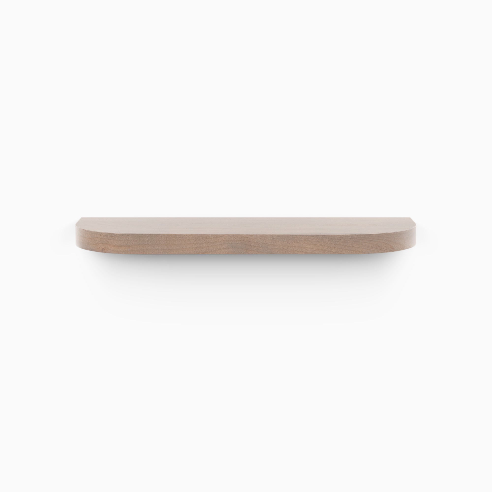 Aksel RADius Hatch Grey Floating Shelf - Modern Wall Mounted Storage for Living Room, Bedroom & Office Decor
