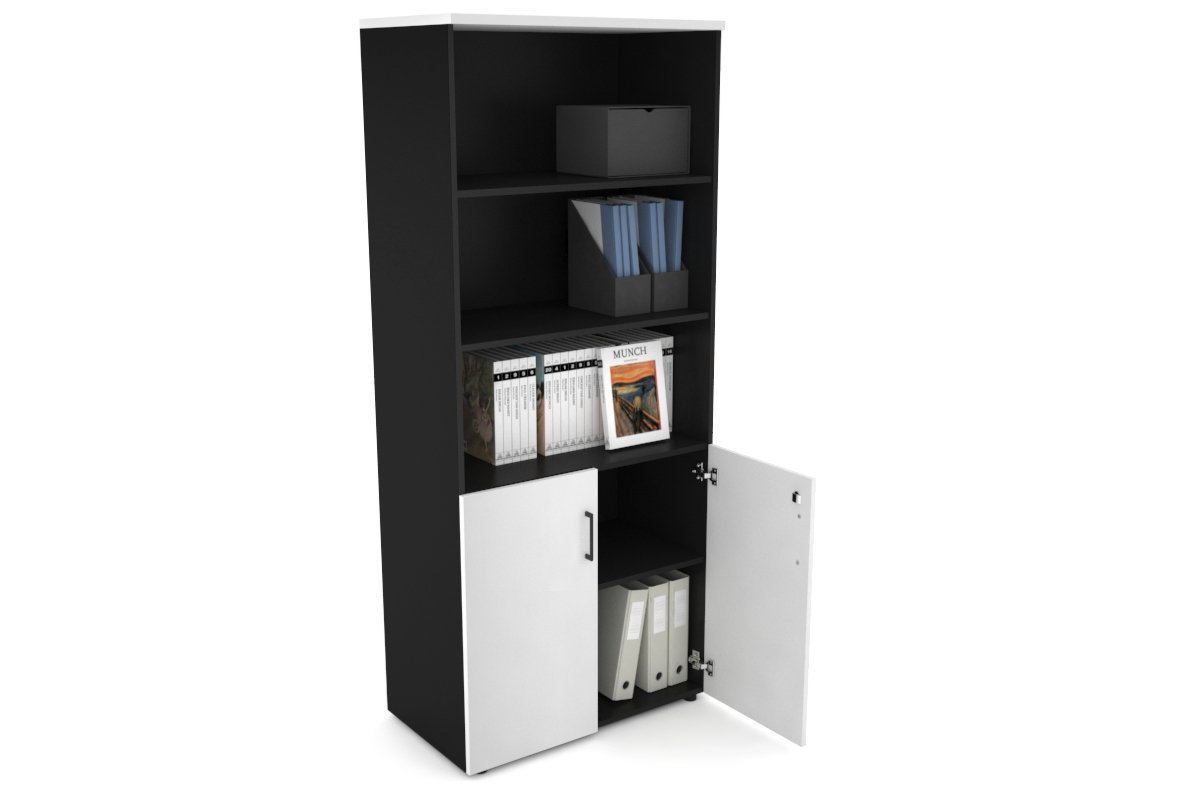 Large Storage Cabinet with Small Doors - 800W x 1870H x 450D - Perfect for Uniform Organization in Schools, Offices & Retail Stores