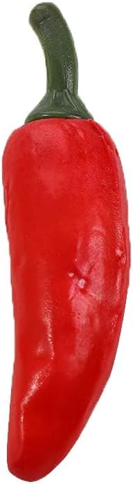 10Pcs Realistic Red Artificial Chili Peppers - Fake Plastic Vegetables for Home Kitchen Decor, Party Display, and DIY Crafts - Perfect for Table Centerpieces, Restaurant Decor, and Themed Events