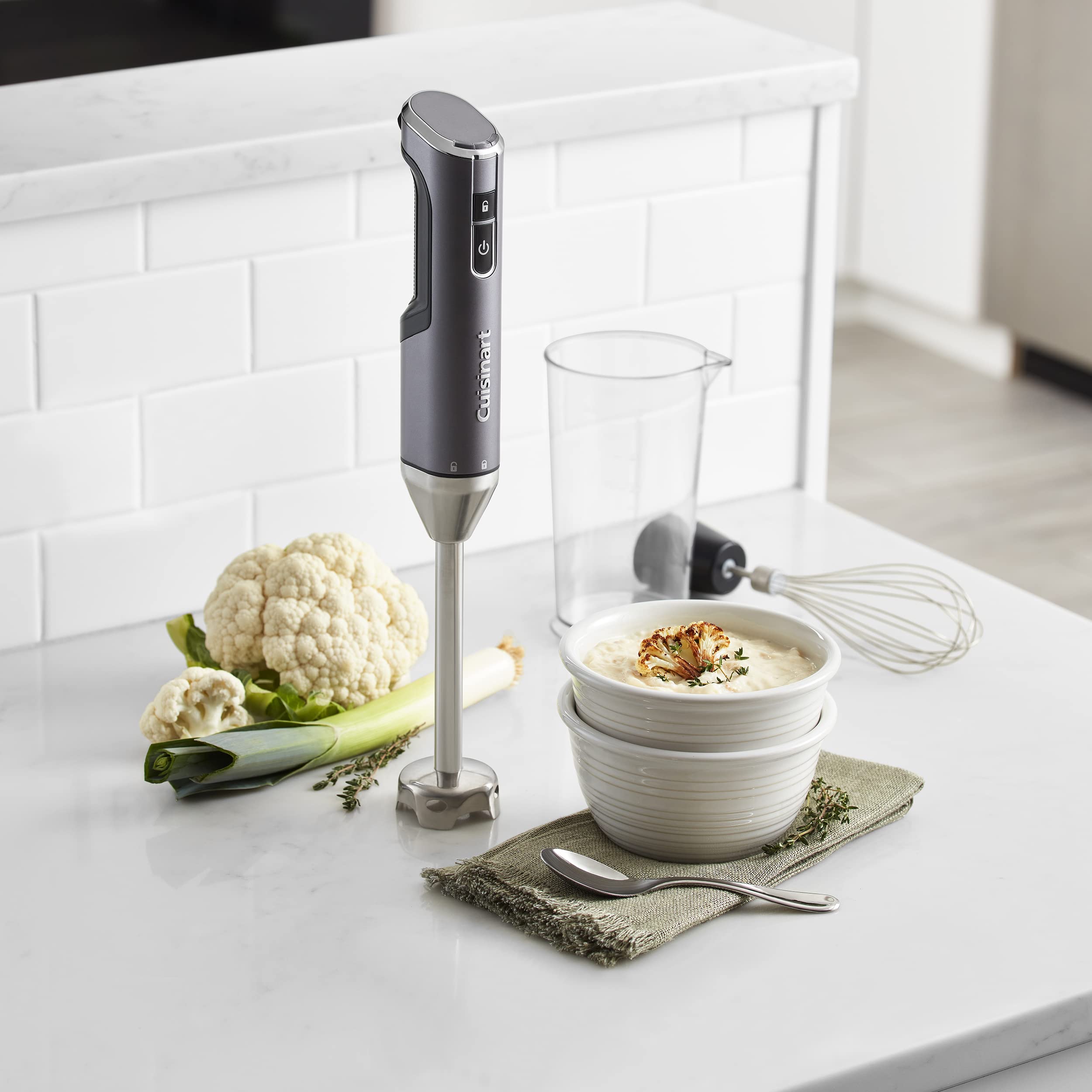 Cuisinart Cordless Hand Blender RHB-100 - Perfect for Smoothies & Baking