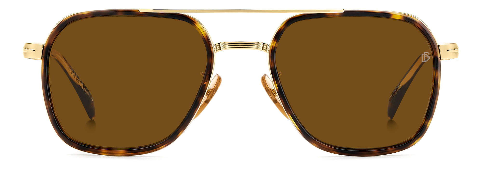 David Beckham DB1161/S Sunglasses - Polarized Aviator Style for Men - Perfect for Driving, Outdoor Sports & Fashion Accessories