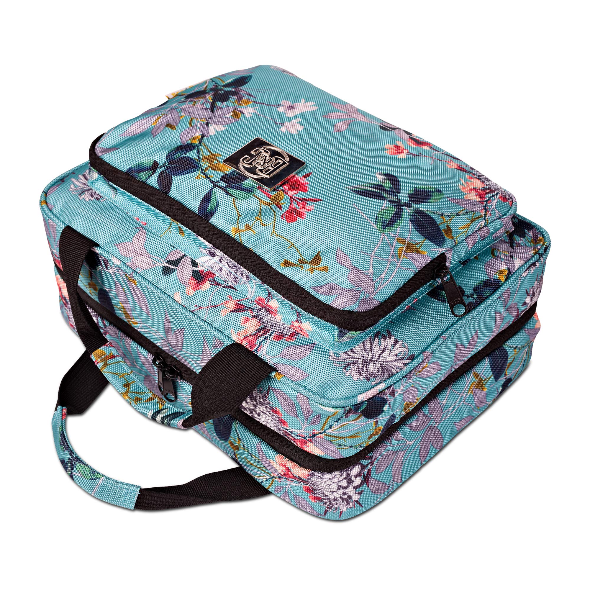 Large Hanging Toiletry Bag for Women - XL Folding Travel Cosmetic Organizer with Multiple Pockets - Waterproof Bathroom Bag for Full Size Toiletries (Teal) | Perfect for Travel, Camping, Gym & Home Storage