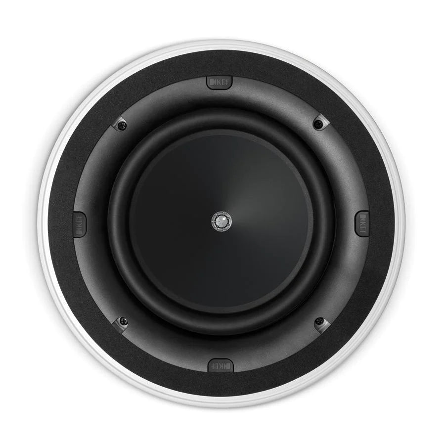 KEF Ci200.2CR 8 Inch In-Ceiling Speaker - Premium Sound Quality for Home Theater, Background Music & Multi-Room Audio Systems
