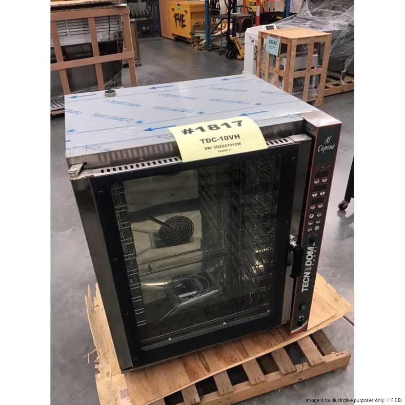Tecnodom by FHE 10 Tray Combi Oven TDC 10VH NSW1817 - Commercial Grade Baking & Roasting for Restaurants, Bakeries & Catering