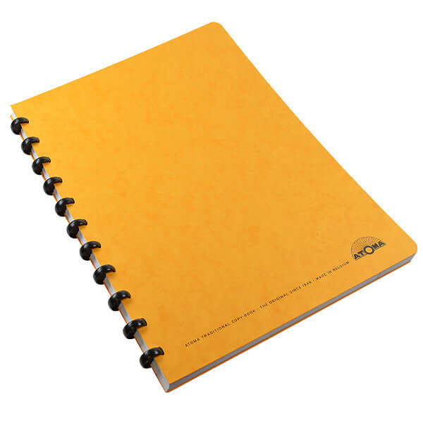 Atoma Classic Colors Refillable Notebook - Disc Bound, 210 x 295mm, Customizable Cover for Office, School & Creative Journaling