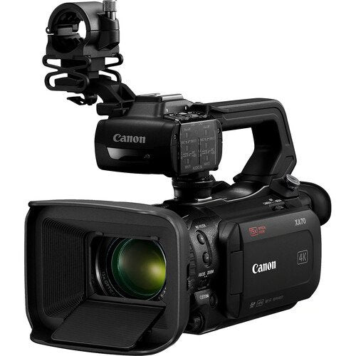 Canon XA70 Professional UHD 4K30 Camcorder with Dual Pixel Autofocus - Perfect for Vlogging, Documentary Filming & Live Streaming