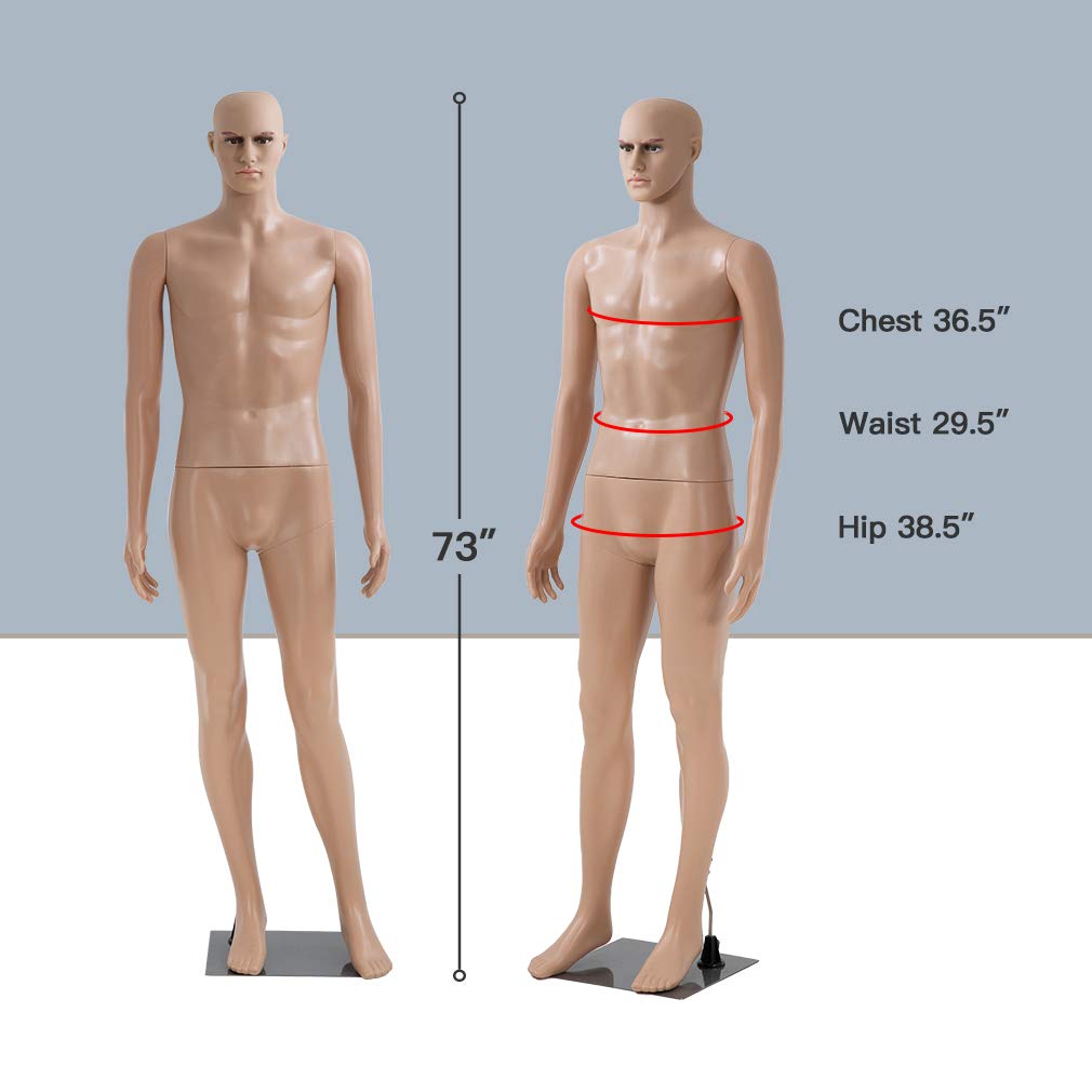 Men's Adjustable Sewing Mannequin - 73