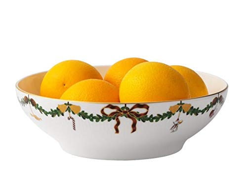 Premium 220cl Serving Bowl - Elegant Ceramic Dish for Salads, Pasta & Desserts - Perfect for Dinner Parties, Family Meals & Entertaining Guests