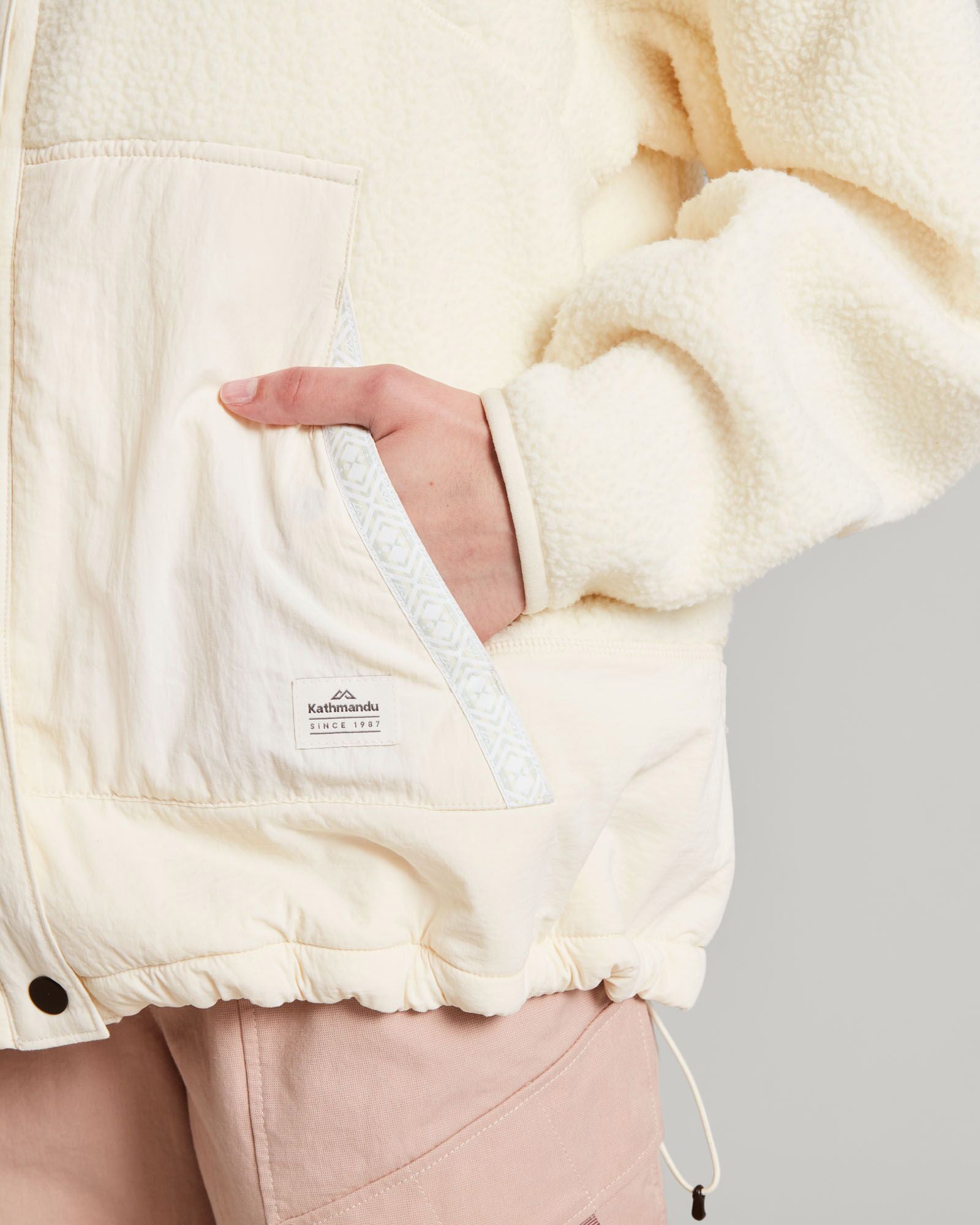 Co Z High Pile Women's Jacket - Soft Fleece Winter Coat for Women, Warm Natural Outerwear for Cold Weather - Perfect for Outdoor Activities, Travel & Casual Wear