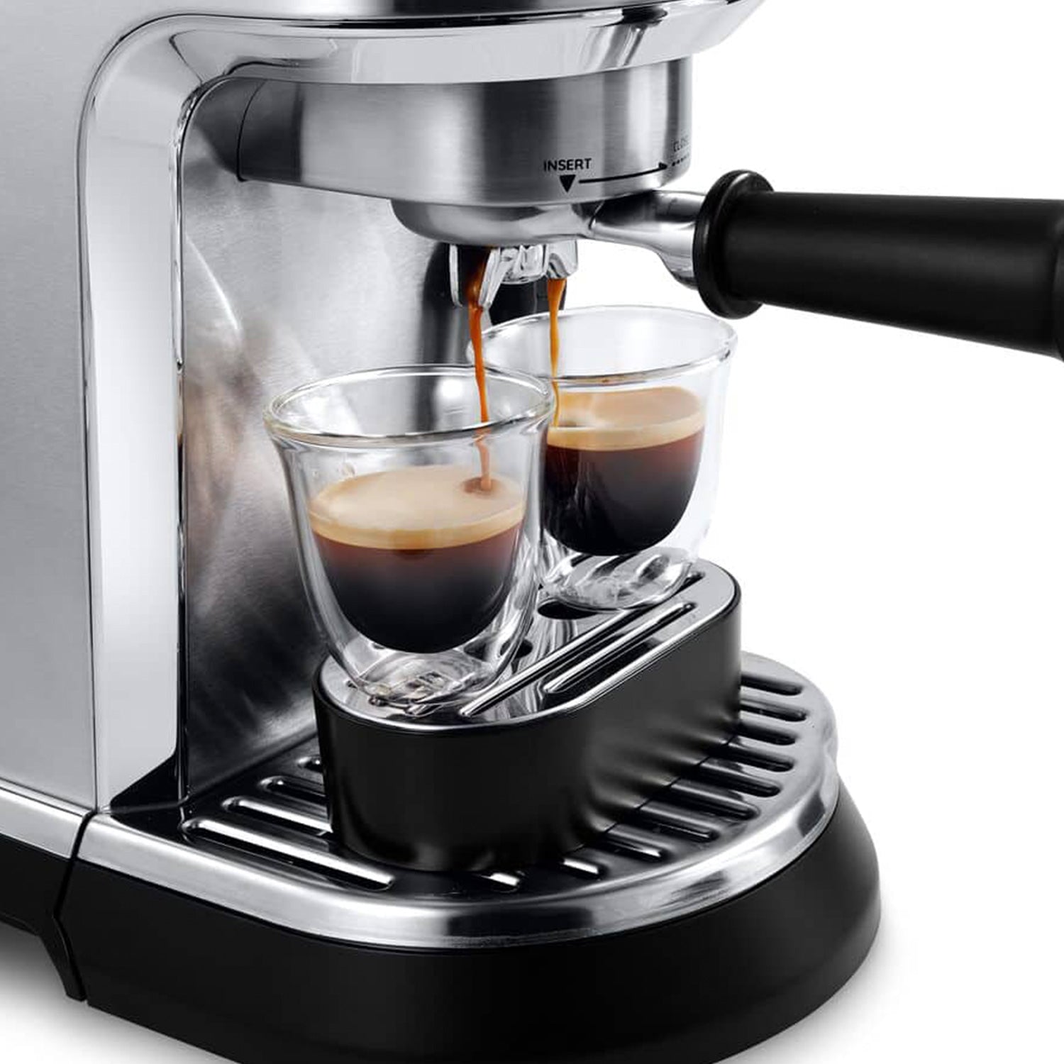 DeLonghi Dedica Maestro Plus Espresso Machine - 15 Bar Pump, Compact Metal Design (EC950M) | Perfect for Home Baristas & Small Kitchens