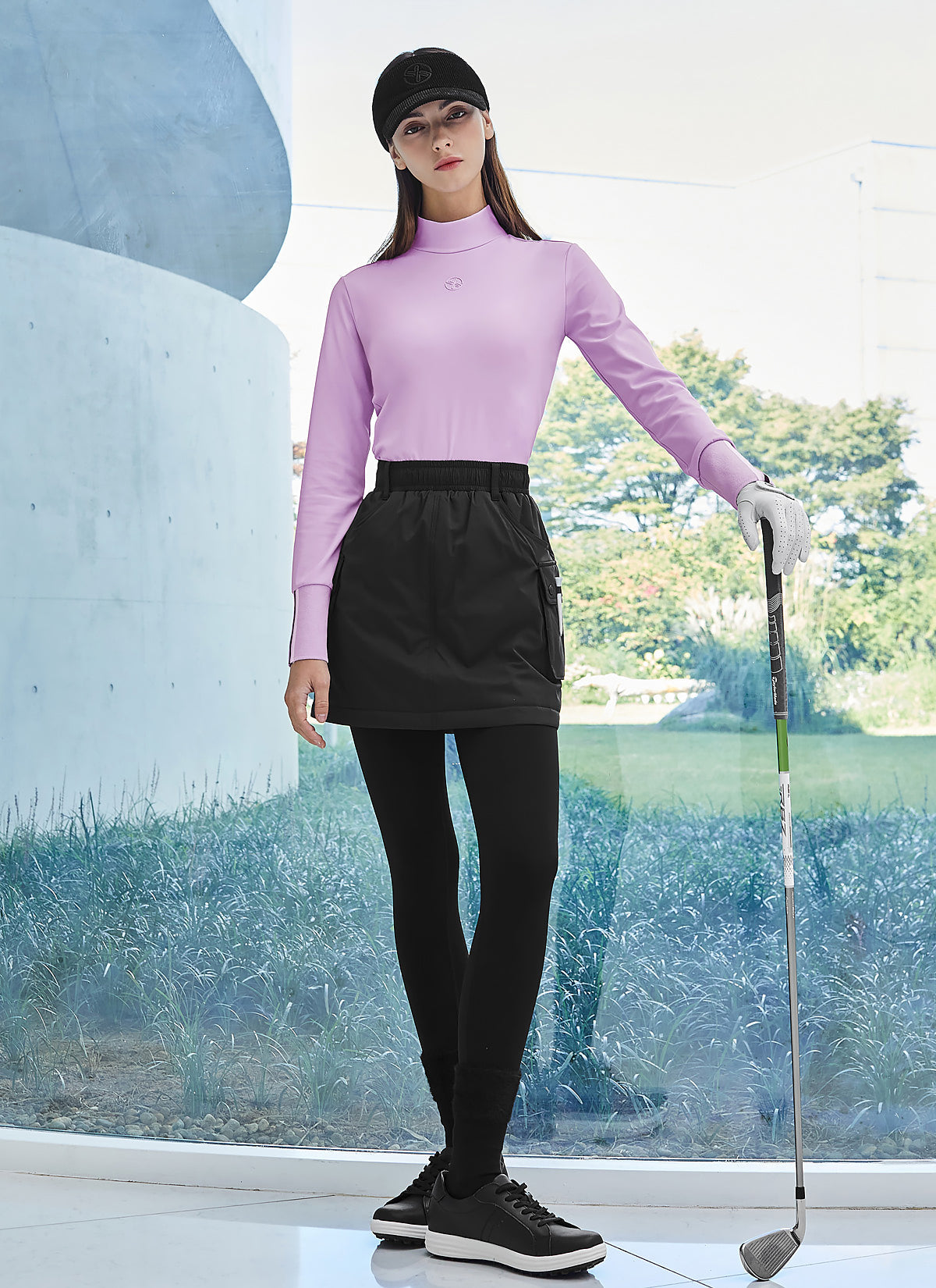 Stylish Out Pocket Padded Mini Skirt for Women - Comfortable Stretch Fabric - Perfect for Casual Wear, Night Out & Street Fashion