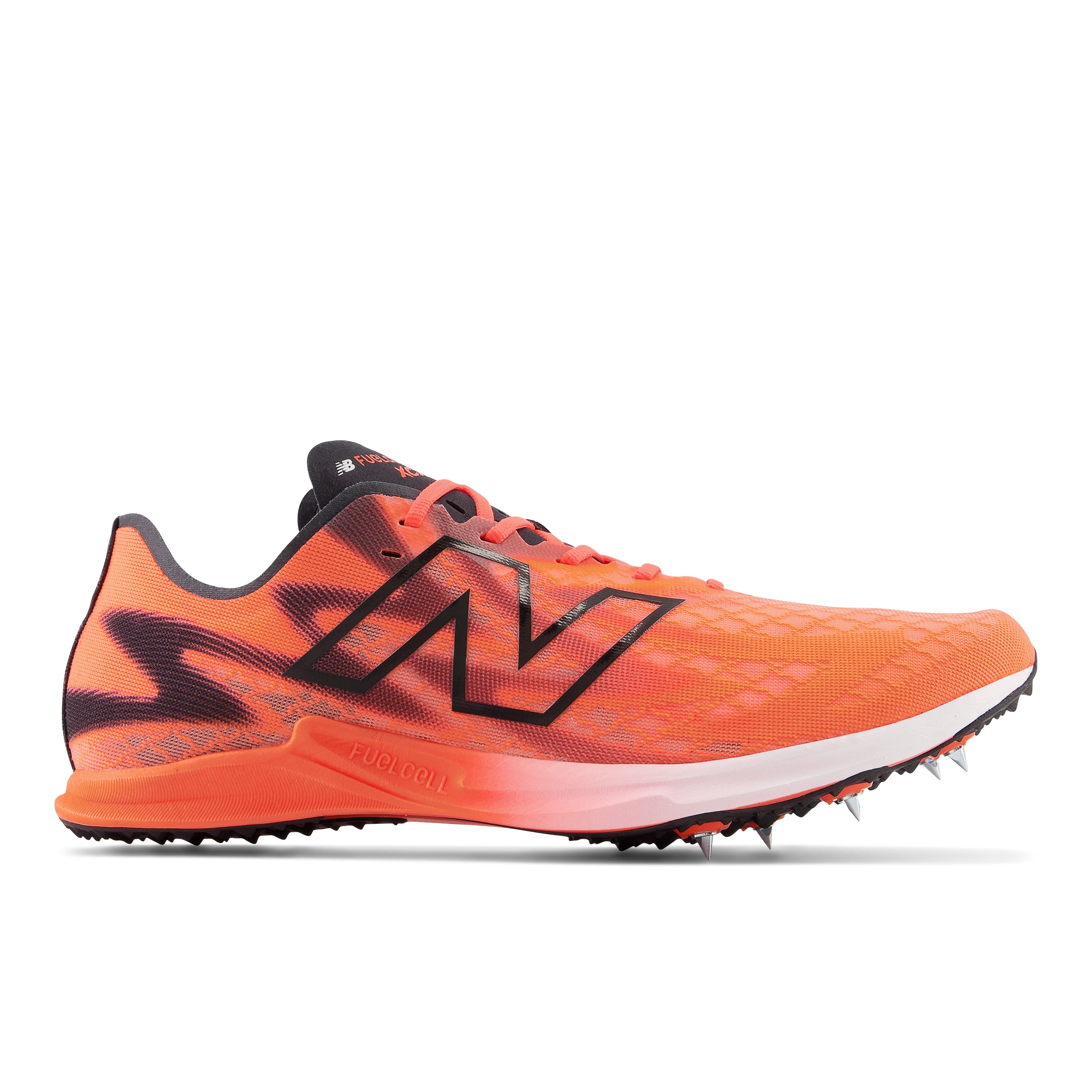 Unisex FuelCell SuperComp XC X Running Shoes - Neon Dragonfly/Blaze Orange - Lightweight Performance Sneakers for Men & Women - Perfect for Marathon Training, Road Running & Gym Workouts