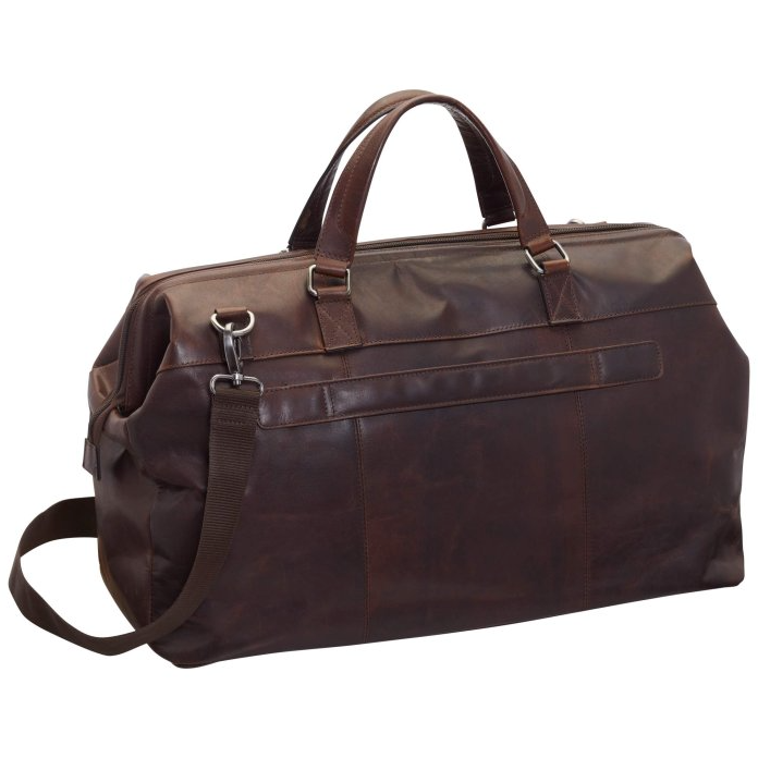 Mancini Classic Carry-On Duffle Bag - Waterproof Travel Duffel with Shoulder Strap - Perfect for Gym, Weekend Trips & Airplane Carry-On Luggage