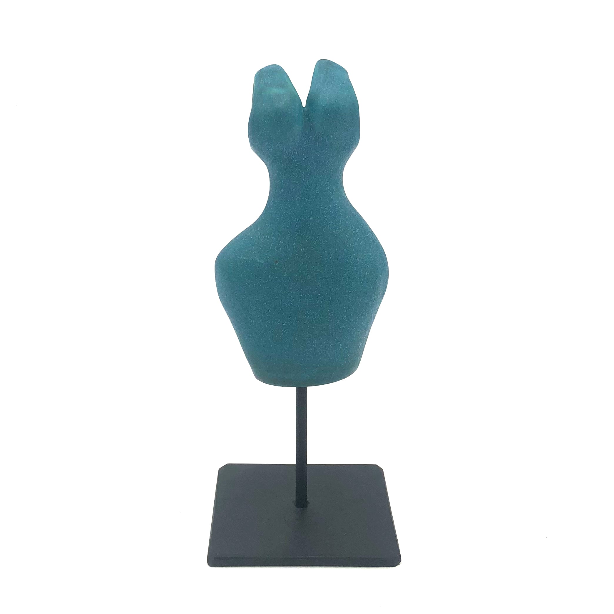 Cathy Broski Ceramic Sculpture on Base - Assorted Dresses Design - Elegant Home Decor, Office Display, and Gift Idea