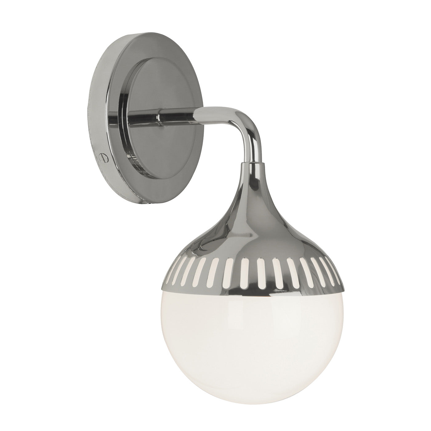 Rio Single Sconce Wall Light - Modern Matte Black Finish with Clear Glass Shade for Bedroom, Hallway & Living Room Lighting