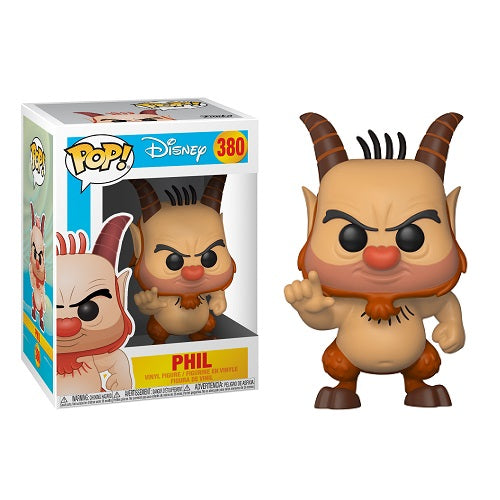 Funko Pop! Disney Hercules: Phil #380 Vinyl Figure – Collectible Toy for Disney Fans & Hercules Lovers – Perfect for Display, Gifts & Pop Culture Decor