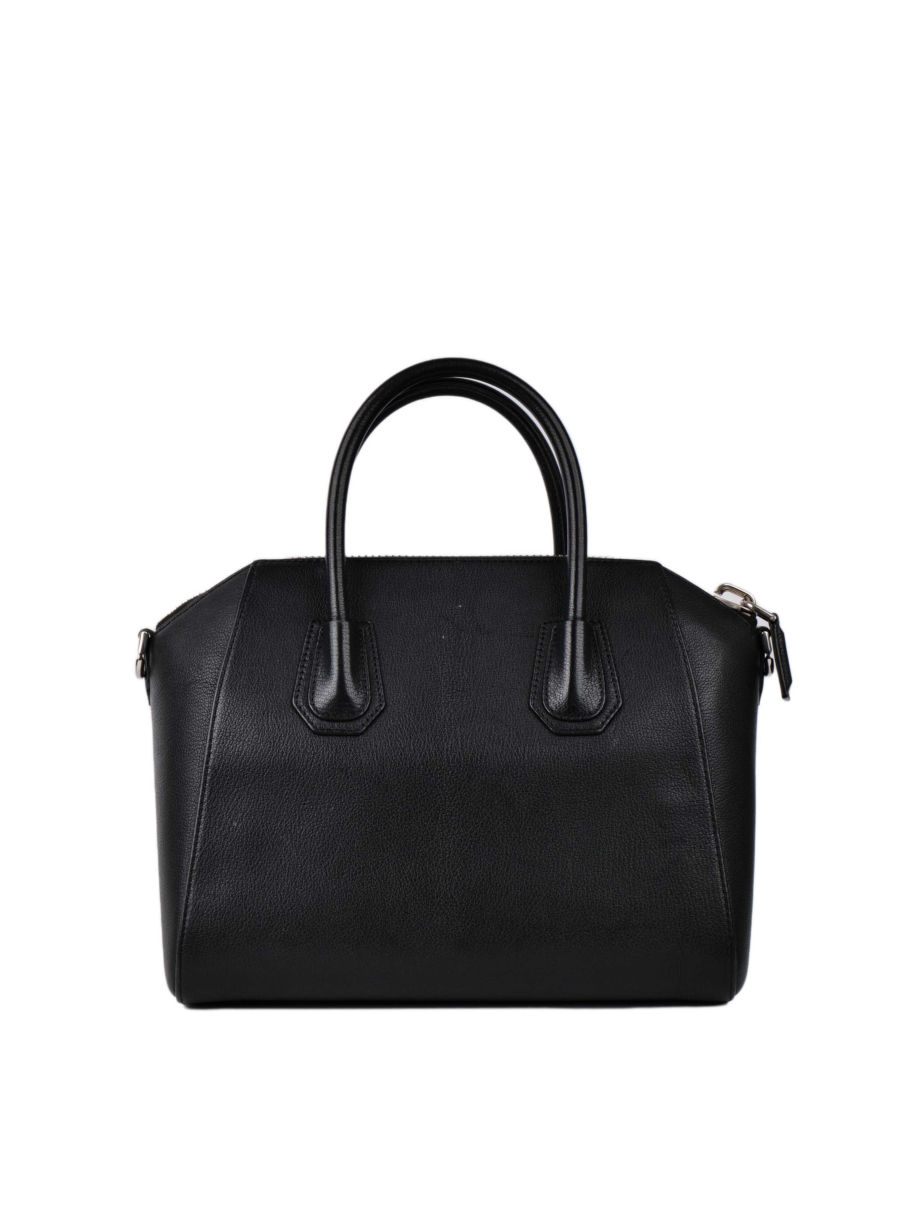Givenchy Small Black Antigona Bag - Luxury Leather Shoulder Bag for Women | Perfect for Work, Evening Events & Travel Accessories