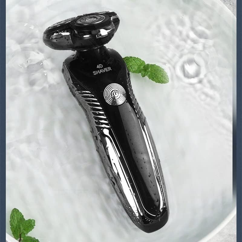 Best Electric Razor for Men - USB Rechargeable Wet & Dry Shaver with Trimmer, Nose Hair Clipper & Washable Design - Perfect for Travel, Home & Gym Use