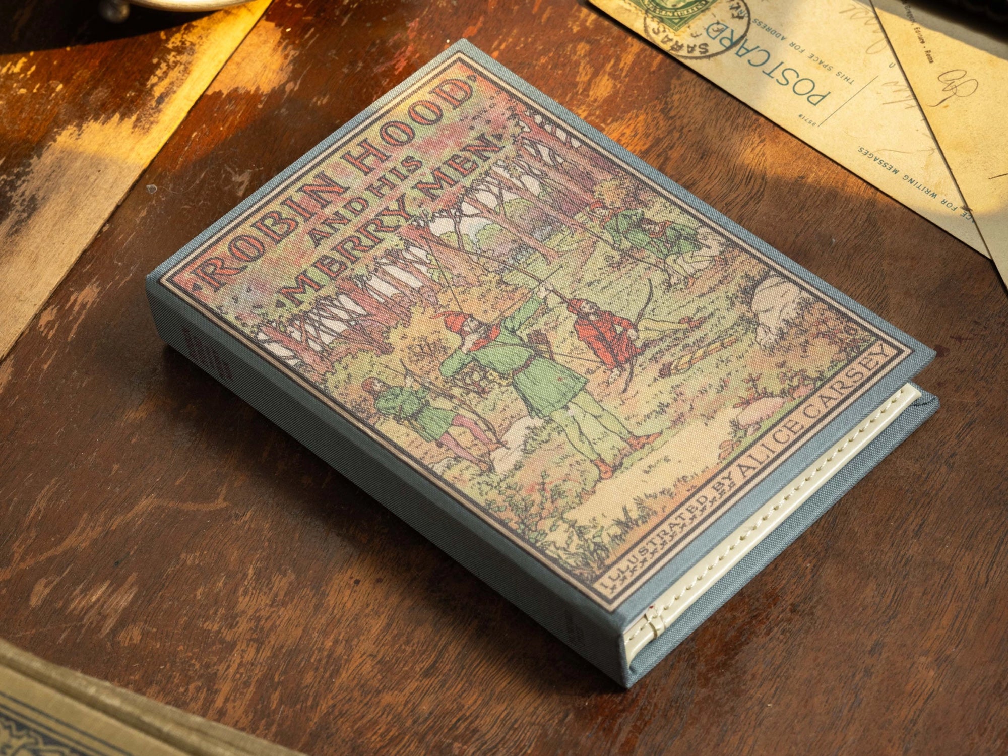 Robin Hood & His Merry Men Themed Passport Holder & Notebook Wallet - Travel Accessories for Fans of Medieval Adventures
