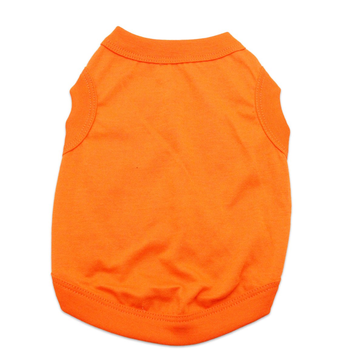Orange Dog Tank Shirt - X-Small Pet Clothes for Summer & Outdoor Adventures