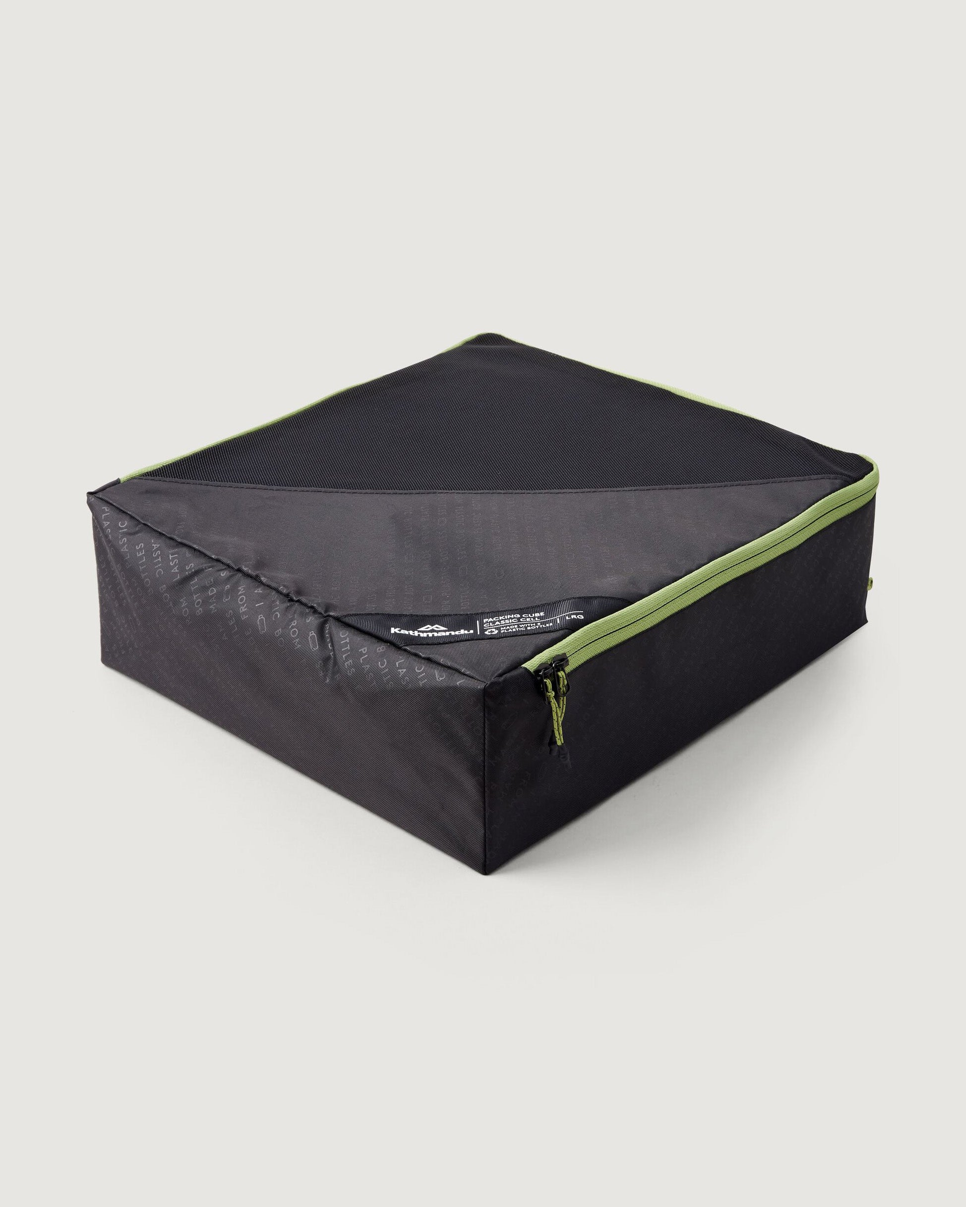 Premium Packing Cubes for Travel - Classic Large Cell Organizer in Black - Perfect for Suitcases, Backpacks & Carry-On Luggage Organization