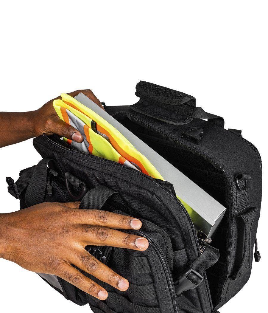 Hondo Patrol Bag with Level IIIA Bulletproof Armor Insert 11x14 - Tactical Backpack for Police, Security & Outdoor Protection