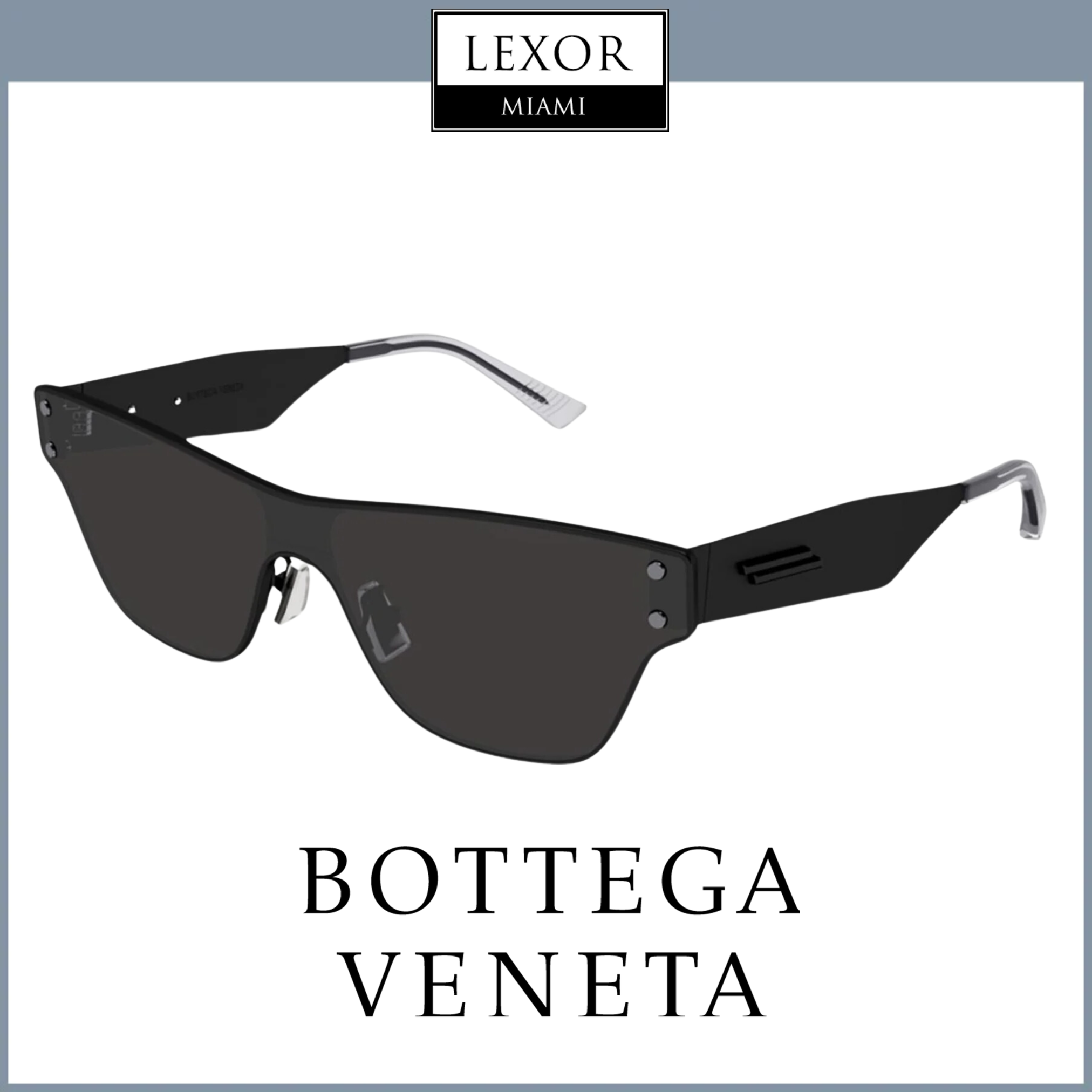 Bottega Veneta BV1148S 001 99 Unisex Sunglasses - Polarized UV Protection Fashion Shades for Men & Women - Perfect for Driving, Beach & Outdoor Activities