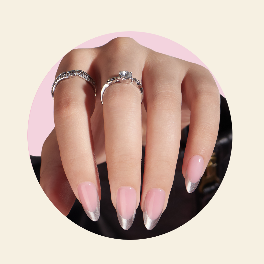 MITTY Just Wow Press on Nails - Long Lasting Fake Nails with Glue - Perfect for Parties, Weddings & Daily Wear