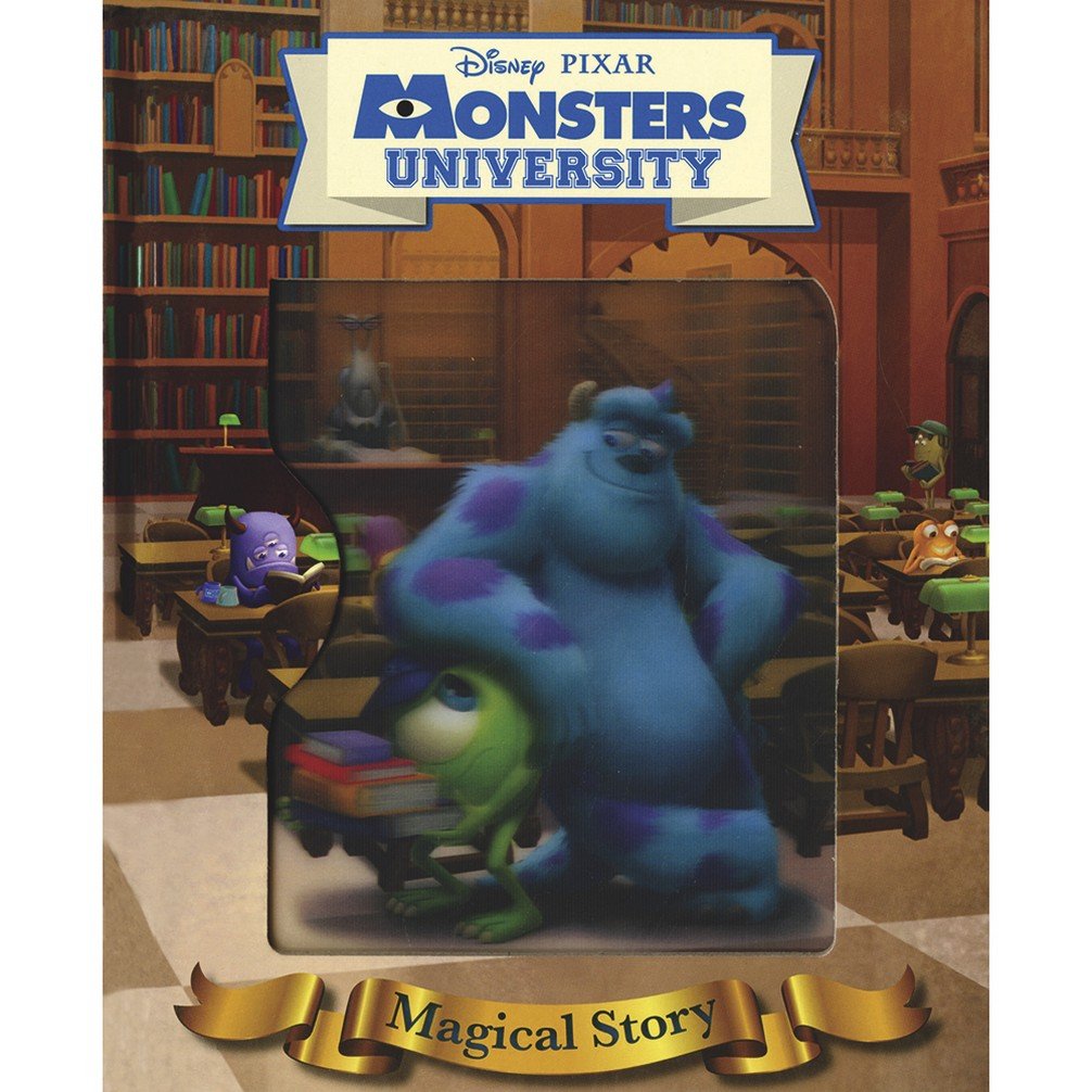 Disney Pixar Monsters University Magical Story Book - Official Film Novelization | Kids Bedtime Reading, Classroom Storytime & Disney Movie Lovers Gift