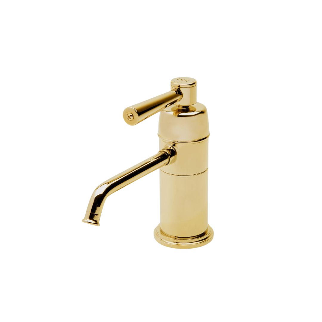 Brass Lever Handle Universal Instant Hot Water Dispenser for Kitchen & Office - One Hole Industrial Waterworks Faucet for Tea, Coffee & Cooking