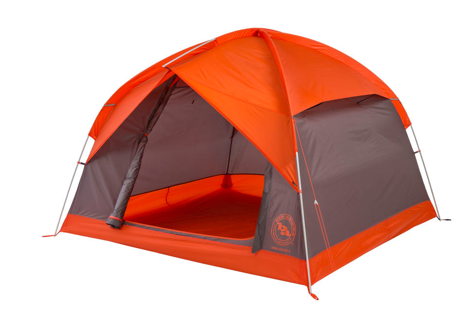 Big Agnes Dog House 4-Person Camping Tent - Lightweight Waterproof Backpacking Tent for Outdoor Adventures, Hiking & Family Camping Trips