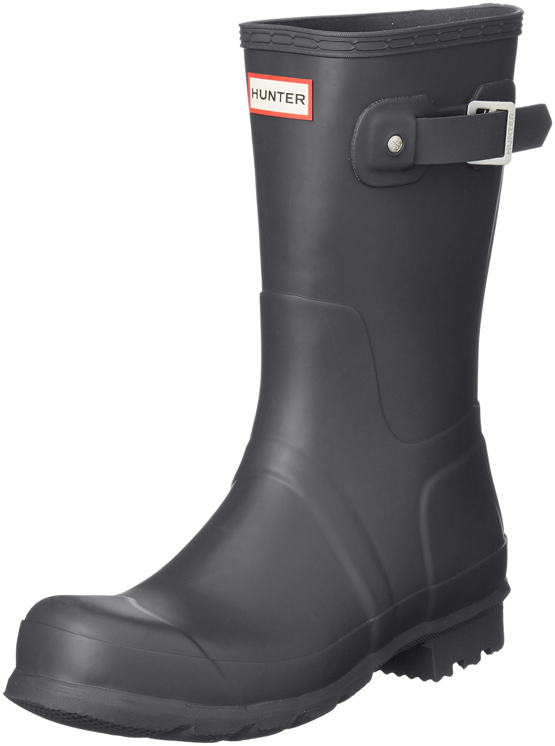 Hunter Men's Original Short Rain Boots - Waterproof Chelsea Boots for Outdoor, Gardening & Hiking - Comfortable & Durable Rubber Boots for Men