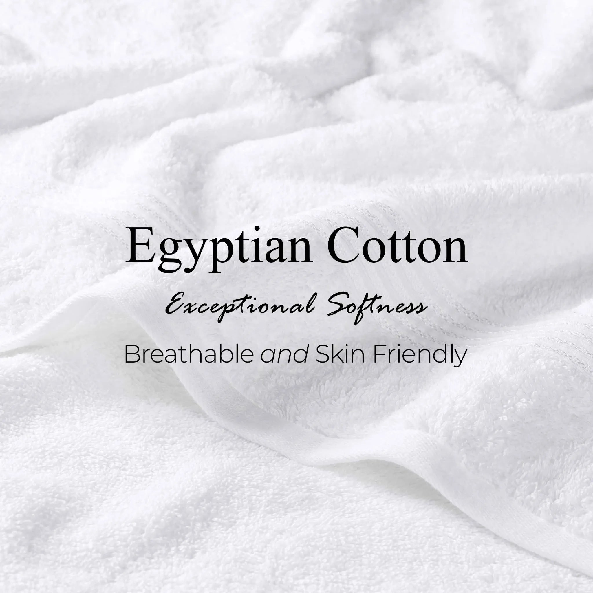 Premium Heritage Egyptian Cotton Bath Towel Set of 2 - Ultra Soft, Highly Absorbent & Quick Dry - Luxury Spa & Bathroom Essentials for Home & Hotel Use
