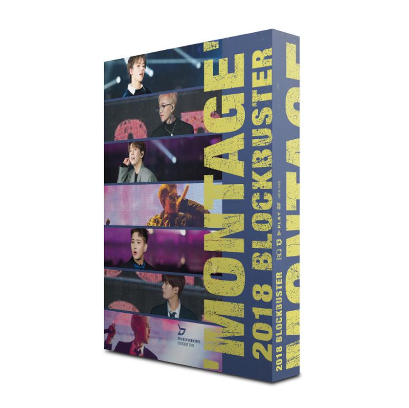 BLOCK B '2018 BLOCKBUSTER MONTAGE' DVD - K-Pop Music Concert Performance, Korean Boy Band Collectible, Limited Edition - Perfect for K-Pop Fans, Music Collectors & Gift Giving