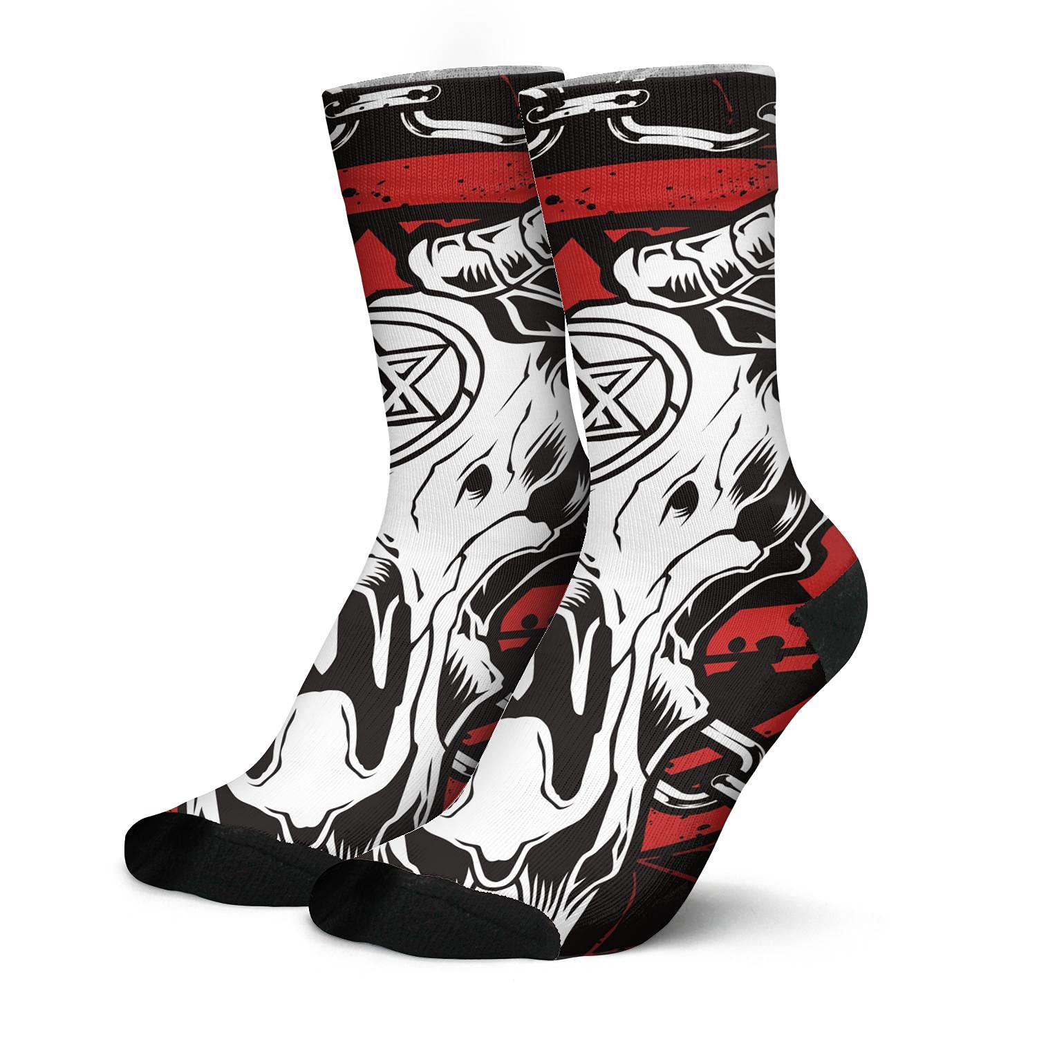 **Comfortable High Ankle Crew Socks for Men & Women - Funny Novelty Sports Socks - Perfect Gift for Running, Gym & Casual Wear**