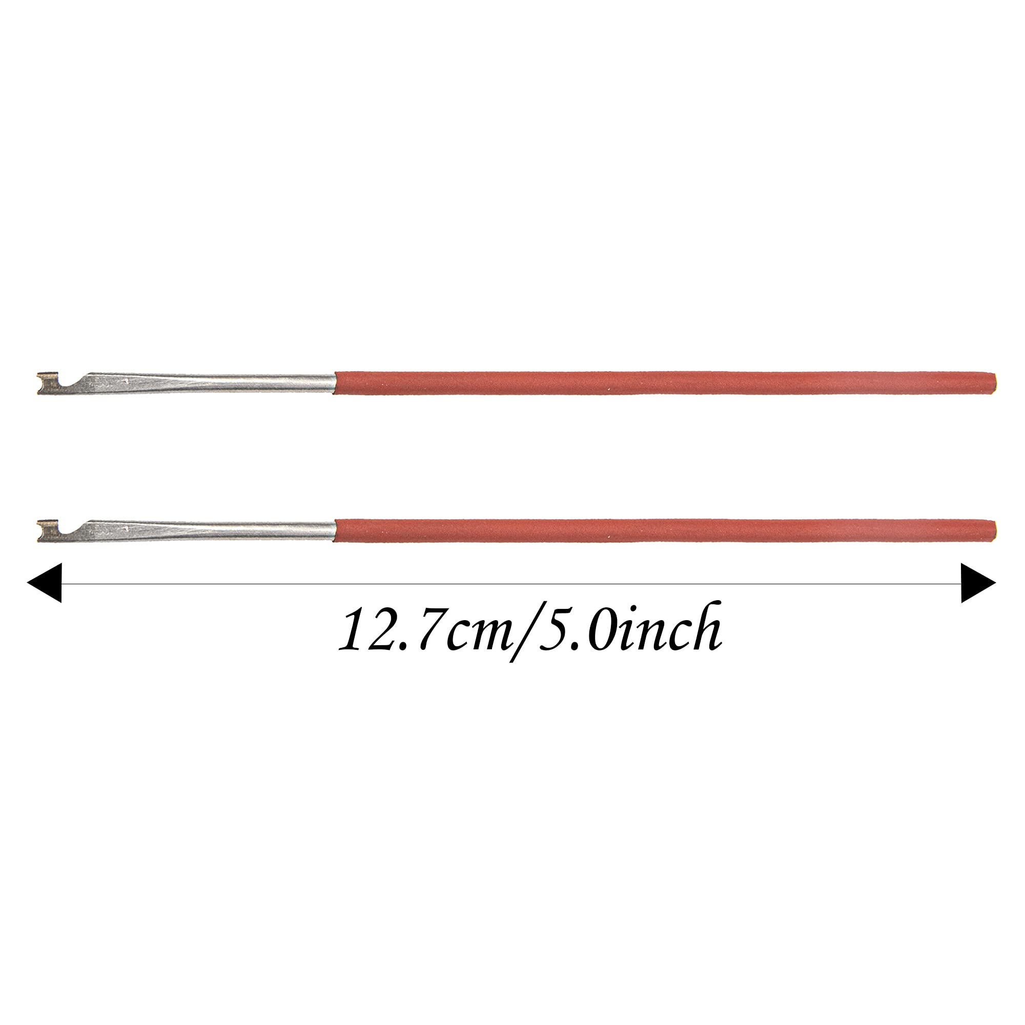 2Pcs Yootones Clarinet Spring Hook - Durable Steel Woodwind Repair Tool for Sax, Clarinet, Oboe, Flute, Piccolo & Bassoon - Professional Instrument Maintenance