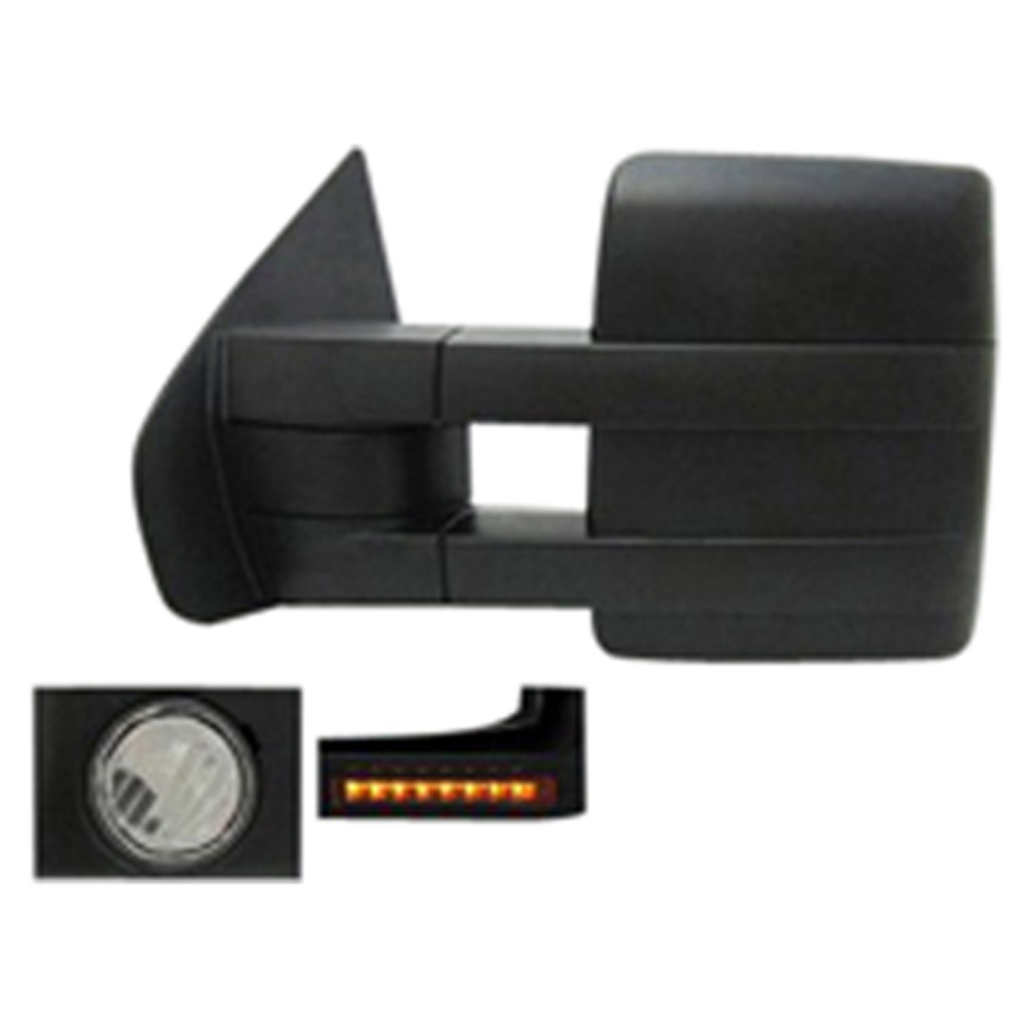 Keystone FO1320369 Left Side Mirror Replacement - Durable Auto Mirror for Cars, Trucks & SUVs | Perfect for Driving Safety & Parking Assistance