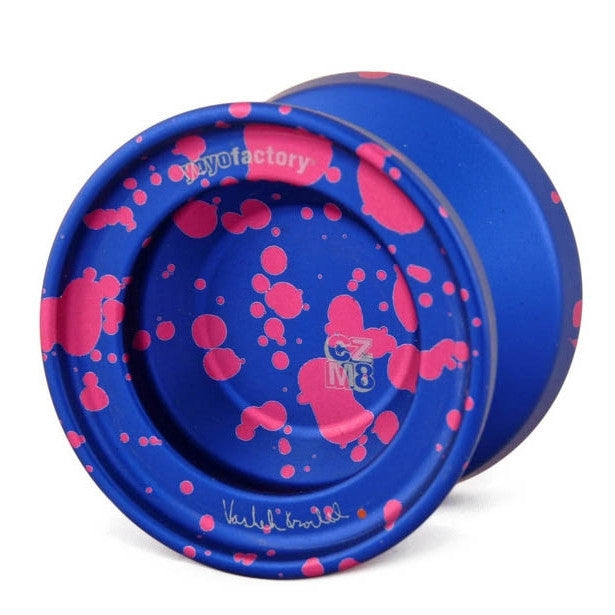 CZM8 Yo-Yo Gold with Black Splash
