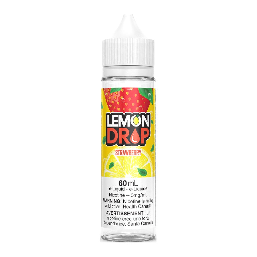 Premium Lemon Drop Freebase E-Liquid - Strawberry Flavor 60ml for Vape Pens & Mods | Refreshing Vaping Experience
