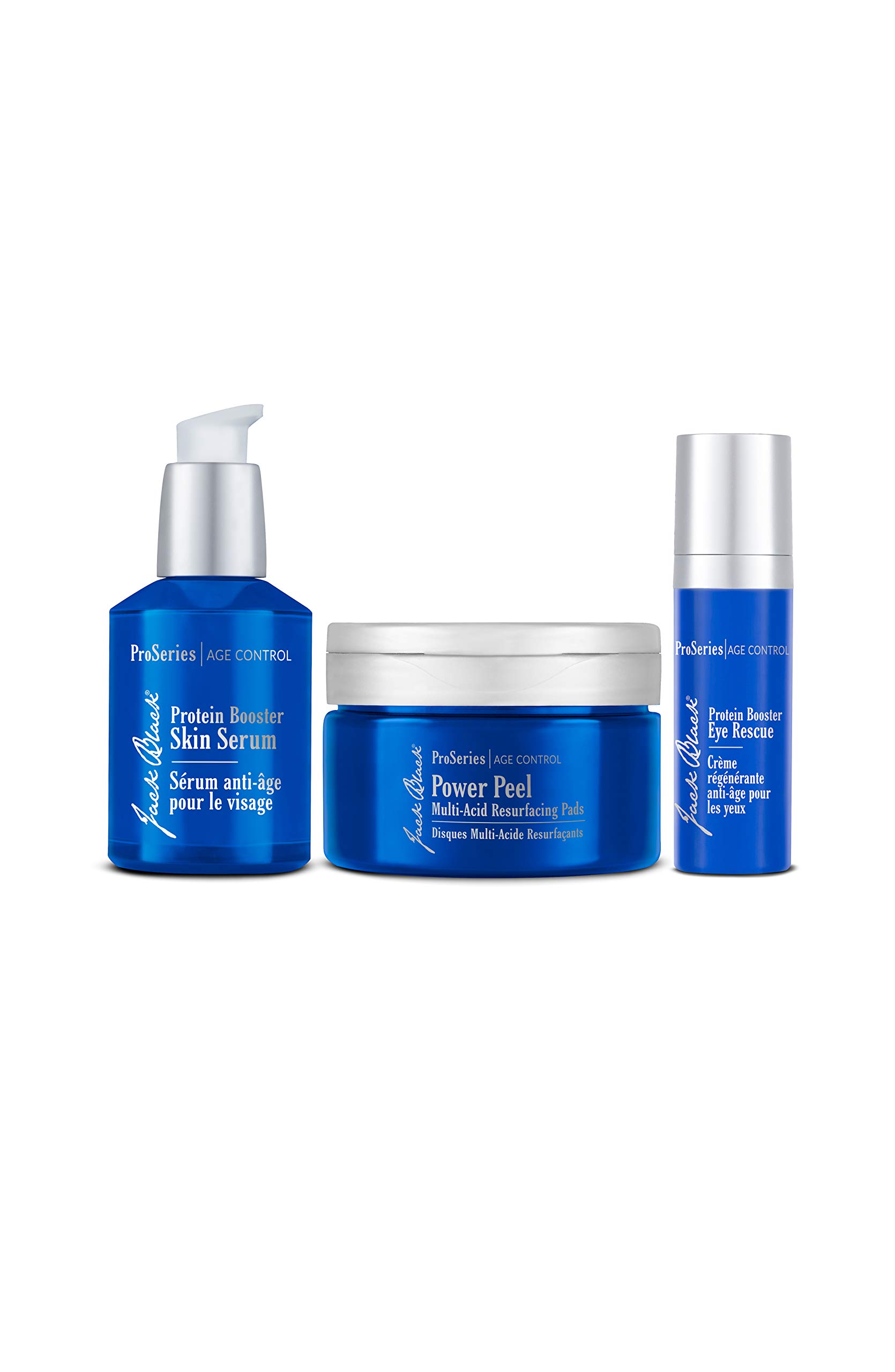 Jack Black Protein Booster Skin Serum - Anti-Aging Face Serum for Men with Peptides & Antioxidants | ProSeries Age Control Skincare | Daily Hydration & Wrinkle Reduction for Men's Skin Care Routine