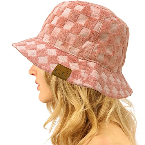 Terry Cloth Checkered Rose